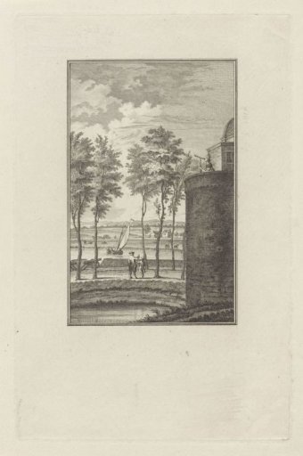 Woman on a Tower near the Ramparts of Zutphen
