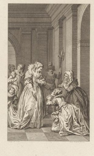 Wife and Mother of Montigny Beg Anna of Austria for Intercession with Philip II, 1570