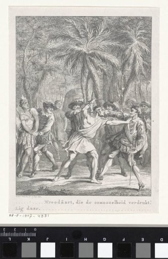 Zambiza attacks Alvarudo with a knife