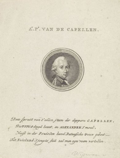 Portrait of Alexander Philip van der Capellen