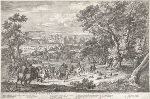 View of the Castle and Park of Vincennes