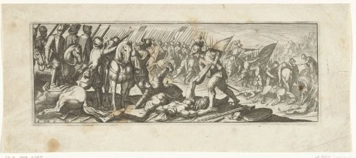 Soldiers plunder their victims