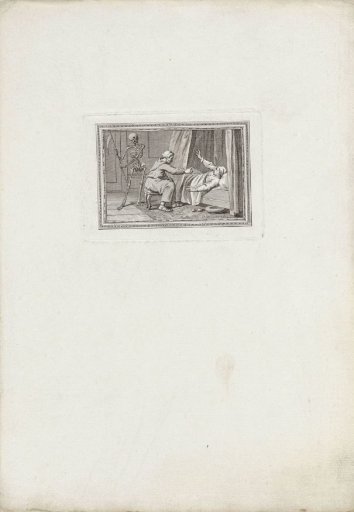 Sick doctor and Death
