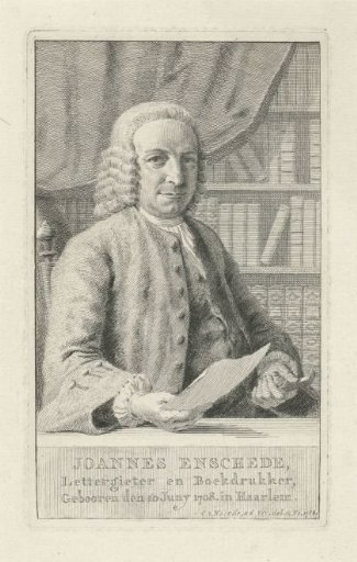Portrait of Johannes Enschedé