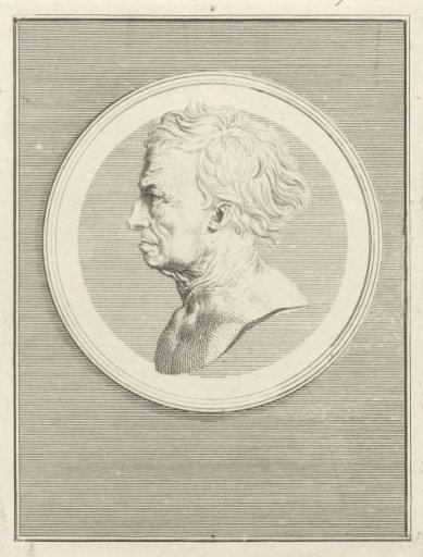 Medallion with the portrait of Etienne Picart