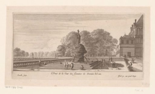 View of the Court of the Fountain