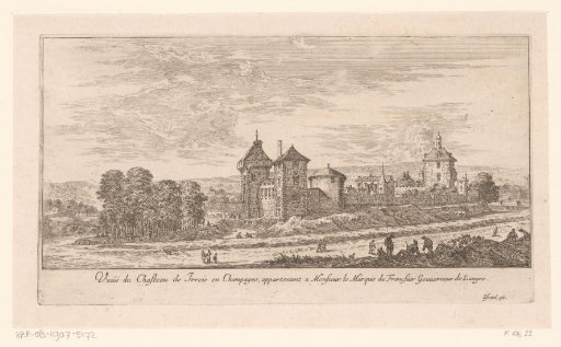 View of the Castle of Irrois