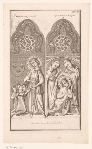 Two Scenes from the Life of King Louis IX