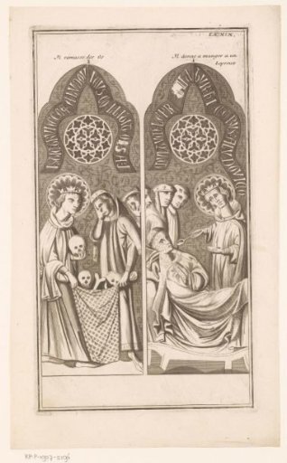 Two Scenes from the Life of King Louis IX
