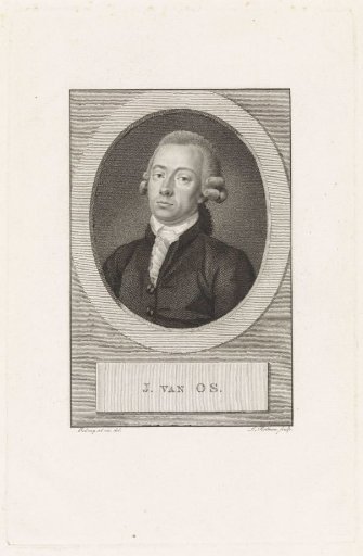 Portrait of the painter Jan van Os