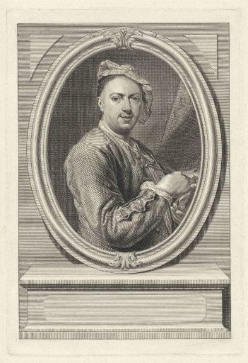 Portrait of the painter Jacques Ignatius de Roore