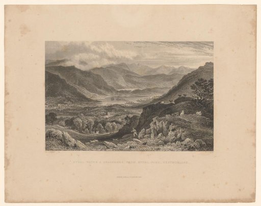 View of Rydal Water in the Lake District
