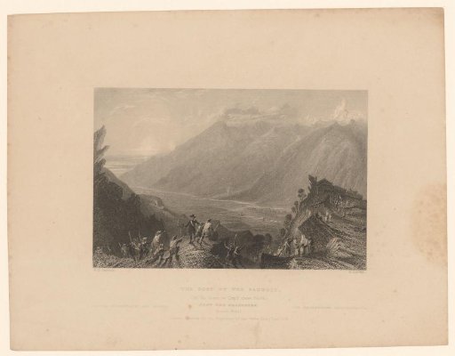 Village of the Waldensians in the Alps