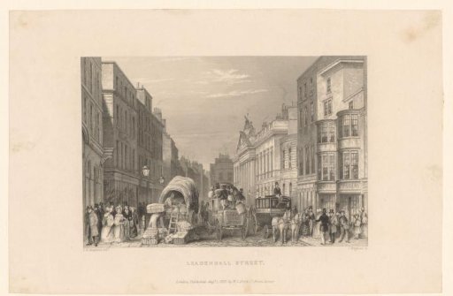 Leadenhall Street in London