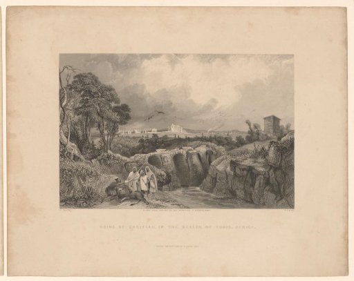 View of the ruins of Sbeitla