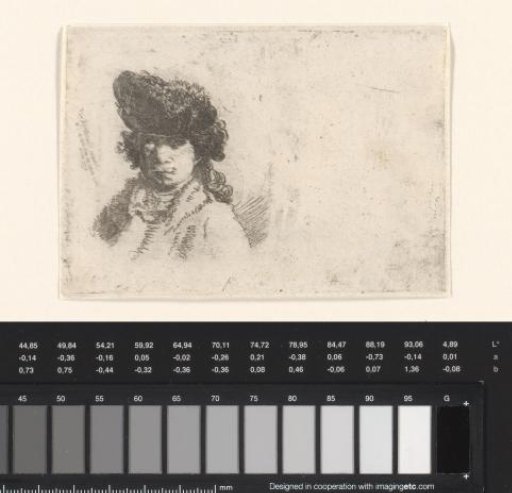 Self-Portrait in a Fur Cap: Bust