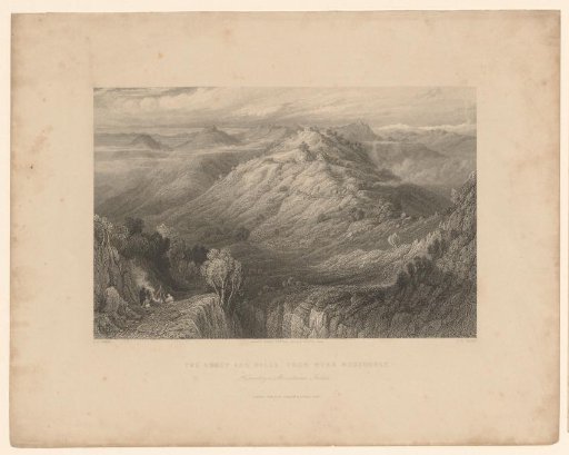 View of a valley in Mussoorie