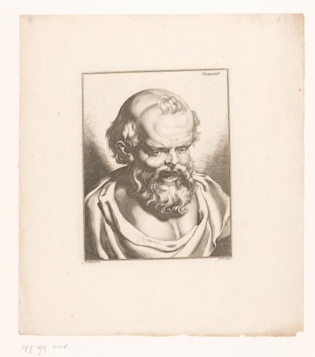 Portrait of Democritus of Abdera