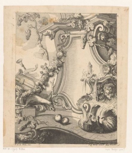 Fountain with a stag