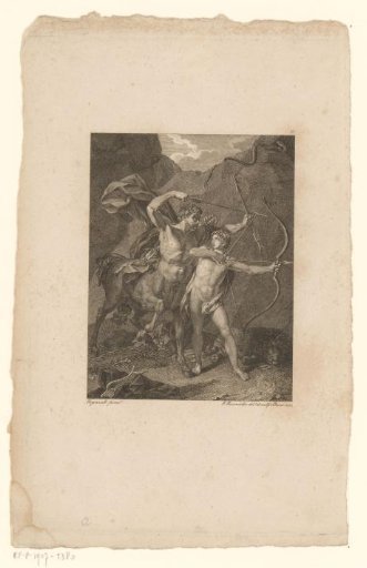 Chiron Teaching Achilles to Draw the Bow