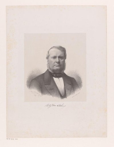 Portrait of an unknown man, possibly W. Ph. J. van Dielen