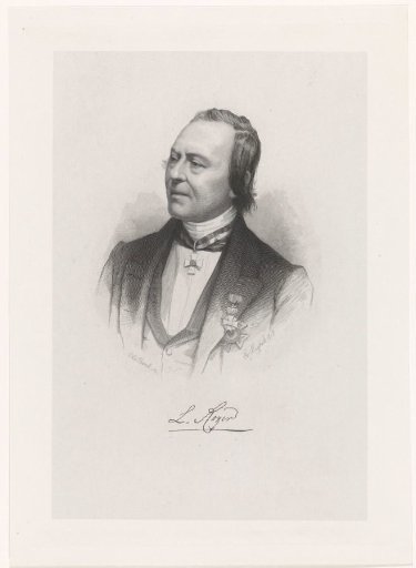 Portrait of the artist Louis Royer