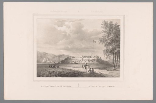 View of Fort Duurstede in Saparua