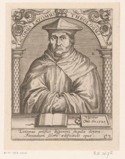 Portrait of Jacobus Latomus