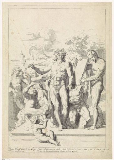 Allegorical portrait of Raymond de Lafage