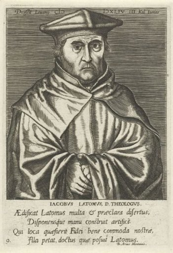 Portrait of Jacobus Latomus