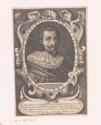 Portrait of Christian IV of Denmark