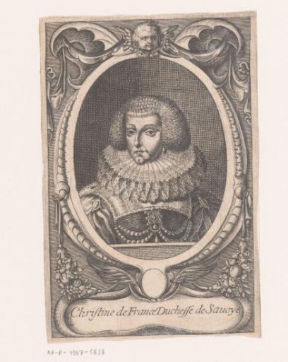 Portrait of Christina of France