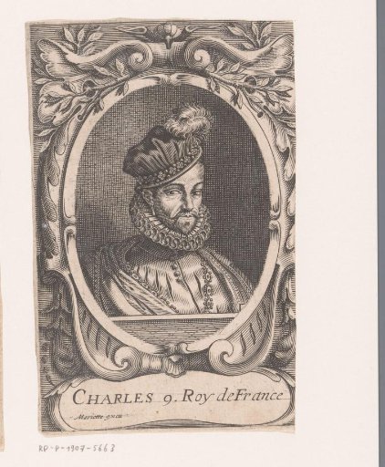 Portrait of Charles IX of France