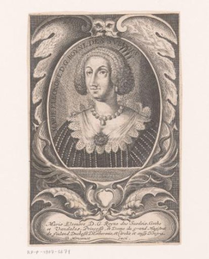 Portrait of Maria Eleonora of Brandenburg