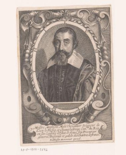 Portrait of Mathieu Molé