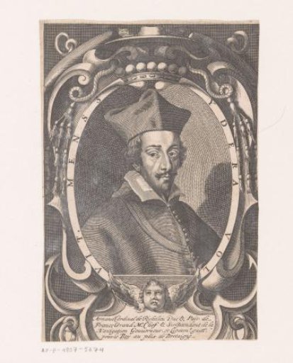 Portrait of Cardinal de Richelieu