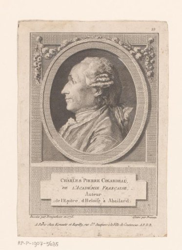 Portrait of Charles-Pierre Colardeau