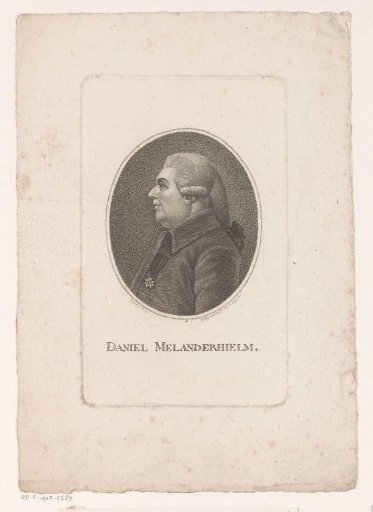 Portrait of Daniel Melander af Melanderhielm