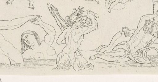 Studies of putti, nymphs, and river gods