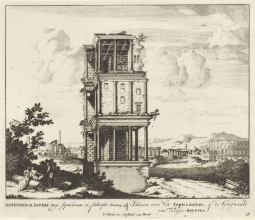 Ruin of the Monument for Emperor Septimius Severus