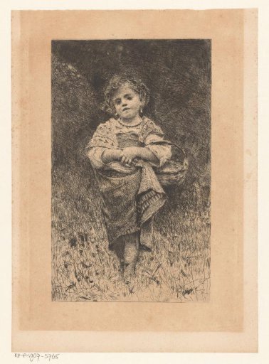 Child in the forest