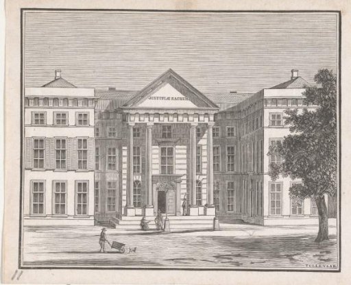 Palace of Justice at the Grote Markt in Arnhem