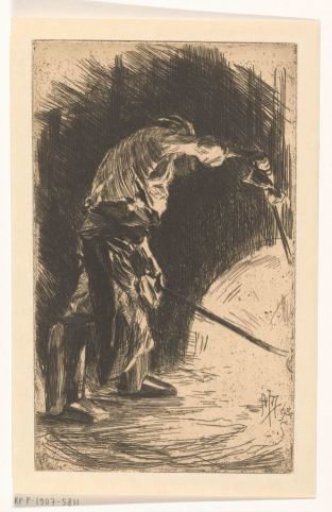 Smith at a fire