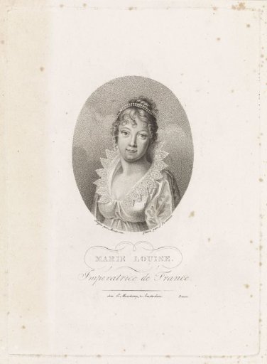 Portrait of Marie Louise of Austria, Empress of France