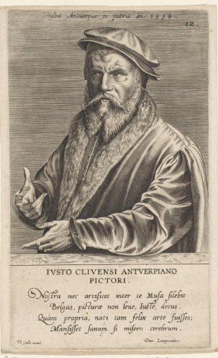 Portrait of the painter Joos van Cleve