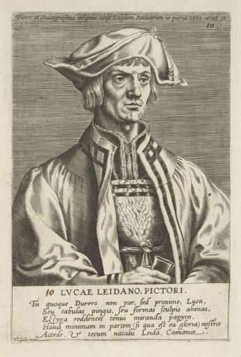 Portrait of the painter Lucas van Leyden