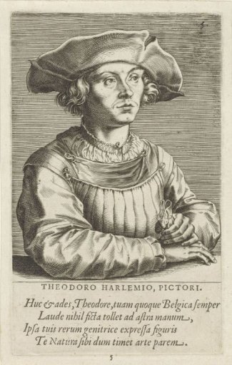 Portrait of the painter Bernard van Orley