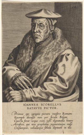 Portrait of the painter Jan van Scorel