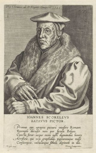 Portrait of the painter Jan van Scorel