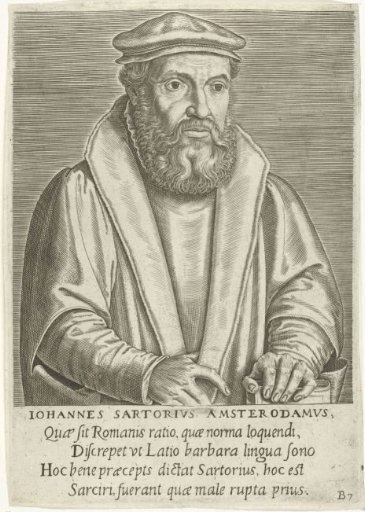 Portrait of Johannes Sartorius